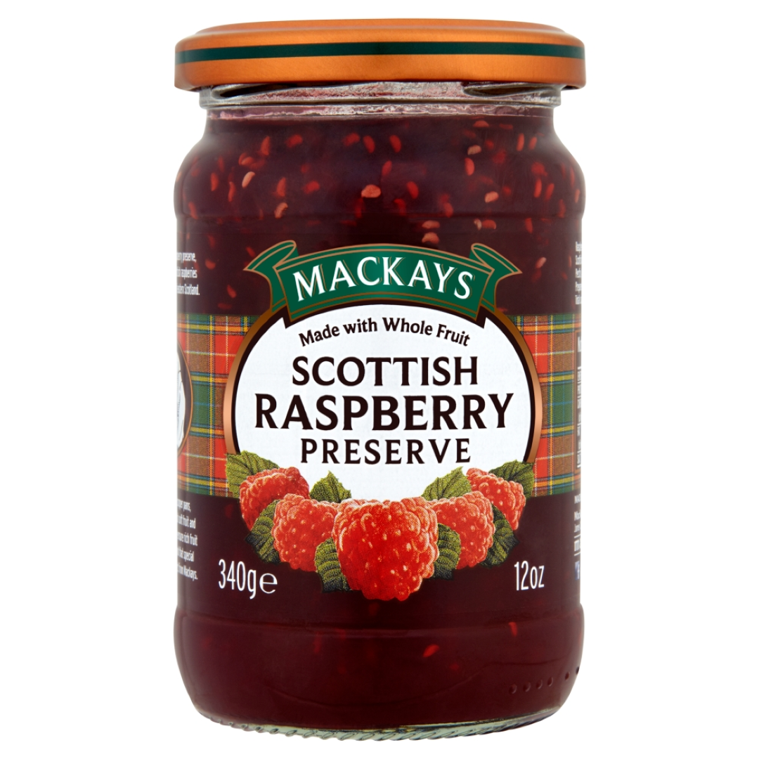 MACKAYS RASPBERRY JAM 340G